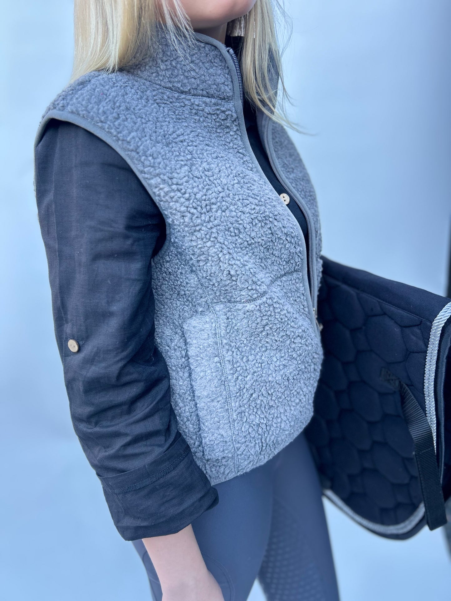 Teddy vest