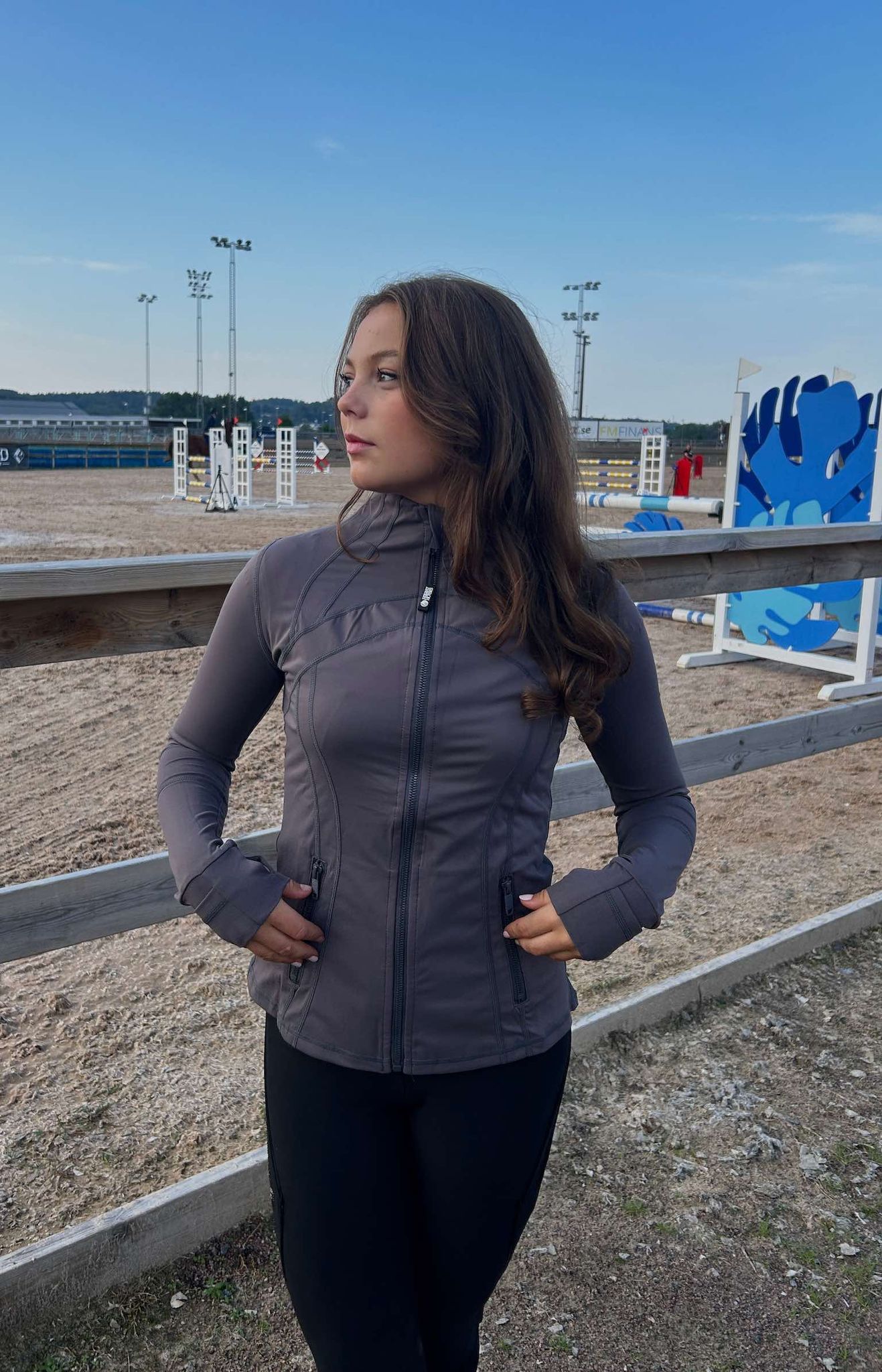 Long sleeve training jacket